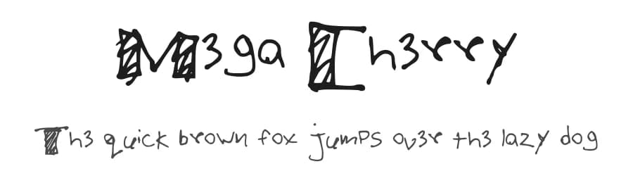 Mega Cherry by Raa Ge — Script Handwritten Font