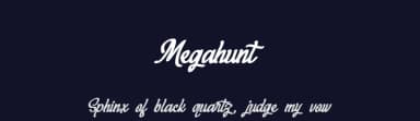 Megahunt by StringLabs Creative Studio — Script Handwritten Font — thumbnail 2