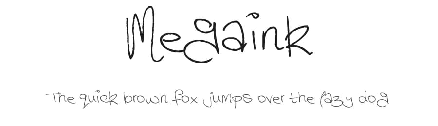 Megaink by FontPanda — Script Handwritten Font