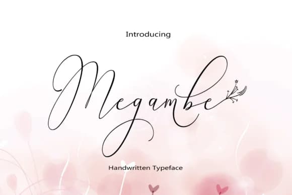 Megambe Font by Naqsya.Co — Script Handwritten Font