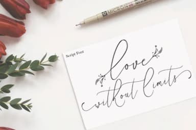 Megambe Font by Naqsya.Co — Script Handwritten Font — thumbnail 5