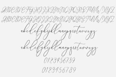 Megambe Font by Naqsya.Co — Script Handwritten Font — thumbnail 7