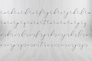 Megambe Font by Naqsya.Co — Script Handwritten Font — thumbnail 8