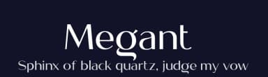 Meganté by Sensatype Studio — Sans Serif Font — thumbnail 2
