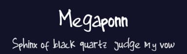 Megaponn by Letterlycious — Script Handwritten Font — thumbnail 2