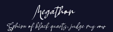 Megathon by Vunira Design — Script Handwritten Font — thumbnail 2