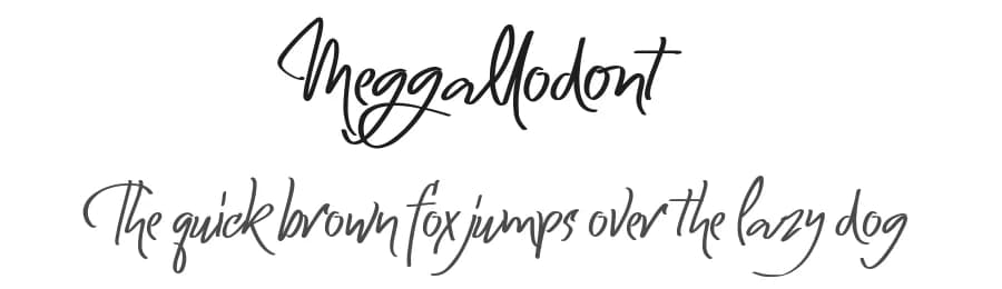 Meggallodont by Phytypo Design — Script Handwritten Font