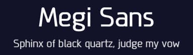 Megi Sans by Studio Typo — Sans Serif Font — thumbnail 2