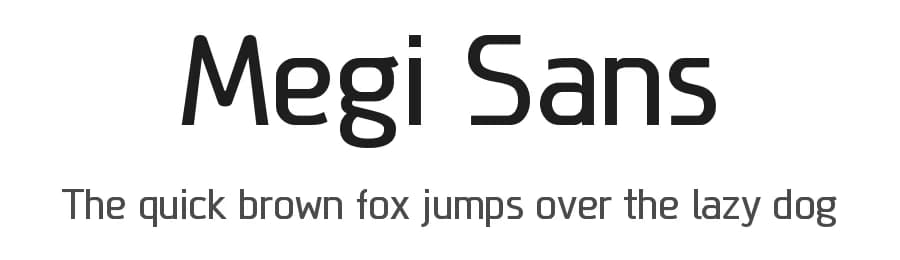 Megi Sans by Studio Typo — Sans Serif Font
