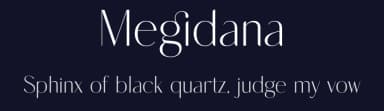 Megidana by BrandSemut — Sans Serif Font — thumbnail 2