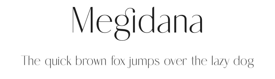Megidana by BrandSemut — Sans Serif Font