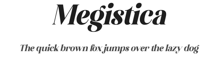 Megistica by Letterena Studios — Serif Font