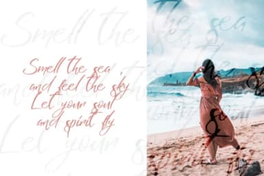 Megleen Font by Katie Holland — Script Handwritten Font — thumbnail 6