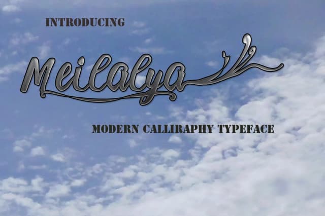 Meilalya Font by AsaharStudio — Script Handwritten Font