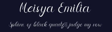Meisya Emilia by Edric Studio — Script Handwritten Font — thumbnail 2