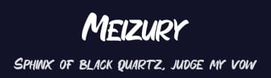 Meizury by StringLabs Creative Studio — Script Handwritten Font — thumbnail 2