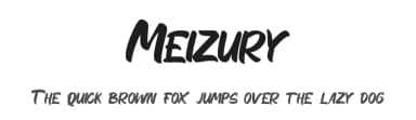 Meizury by StringLabs Creative Studio — Script Handwritten Font — thumbnail 1