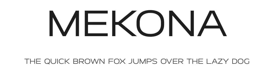Mekona by BrandSemut — Sans Serif Font