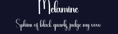 Melamine by Andi Moz — Script Handwritten Font — thumbnail 2