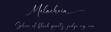 Melancholia by Timur Type — Script Handwritten Font — thumbnail 2