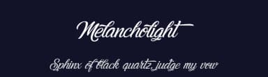 Melancholight by Octotype  | Thomas Boucherie — Script Handwritten Font — thumbnail 2