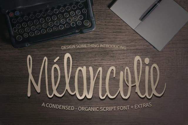Melancolie Font by DesignSomething — Script Handwritten Font
