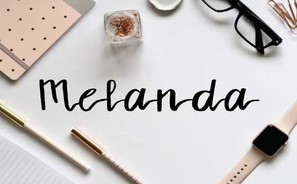 Melanda Font by goodigital — Script Handwritten Font