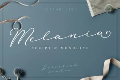 Melania Script Font by letterhend — Script Handwritten Font — thumbnail 2
