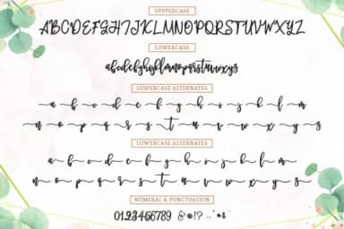 Melankolis Font by Kotak Kuning Studio — Script Handwritten Font — thumbnail 5