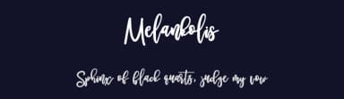 Melankolis by Kotak Kuning Studio — Script Handwritten Font — thumbnail 2