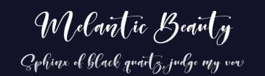 Melantic Beauty by Perspectype Studio - Letterena.com — Script Handwritten Font — thumbnail 2