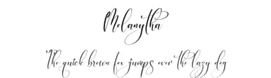 Melanytha by Perspectype Studio - Letterena.com — Script Handwritten Font — thumbnail 1