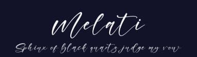 Melati by Letterena Studios — Script Handwritten Font — thumbnail 2
