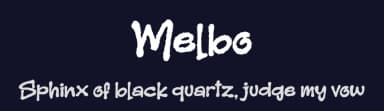 Melbo by Blankids — Script Handwritten Font — thumbnail 2