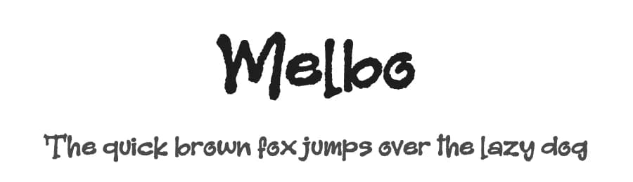 Melbo by Blankids — Script Handwritten Font