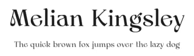 Melian Kingsley by Kulokale Studio — Serif Font — thumbnail 1
