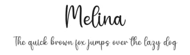 Melina by Nirmala Creative — Script Handwritten Font — thumbnail 1