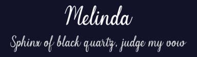Melinda by Marwah Store — Script Handwritten Font — thumbnail 2