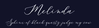 Melinda by Amarlettering - Takiy — Script Handwritten Font — thumbnail 2