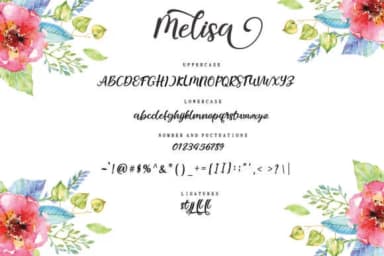 Melisa Font by madjack.font — Script Handwritten Font — thumbnail 6