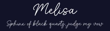 Melisa by Graphix Line Studio — Script Handwritten Font — thumbnail 2
