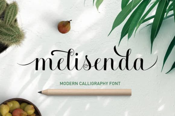 Melisenda Script Font by Stripes Studio — Script Handwritten Font