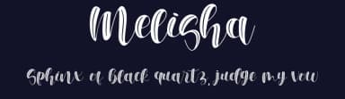 Melisha by Sudarman Mulka — Script Handwritten Font — thumbnail 2