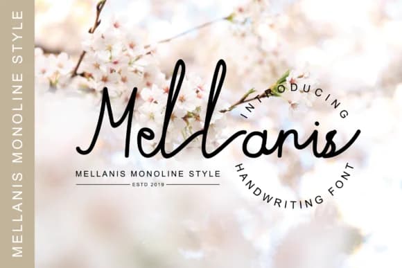 Mellanis Font by hidayart94 — Script Handwritten Font