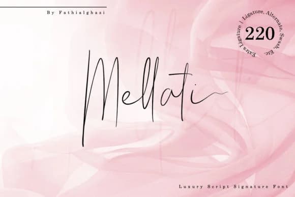 Mellati Script Font by youthlabs — Script Handwritten Font