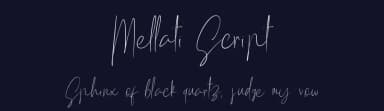 Mellati Script by Youthlabs Studio — Script Handwritten Font — thumbnail 2