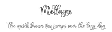 Mellayu by Ghuroba Studio — Script Handwritten Font — thumbnail 1