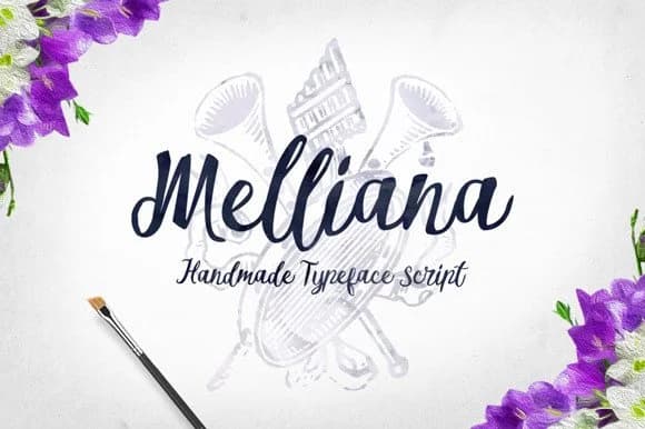Melliana Font by Ian Mikraz — Script Handwritten Font