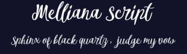 Melliana Script by Ianmikraz — Script Handwritten Font — thumbnail 2