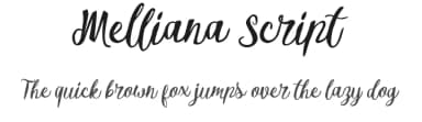Melliana Script by Ianmikraz — Script Handwritten Font — thumbnail 1